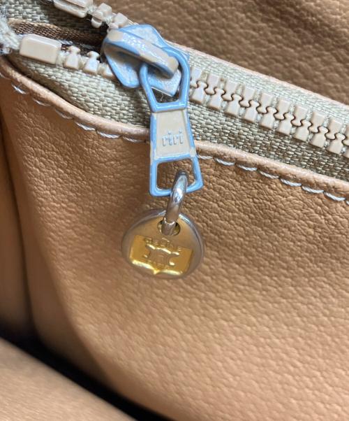 CELINE（セリーヌ）CELINE (セリーヌ) マカダム柄PVCトートバッグ ブラウンの古着・服飾アイテム