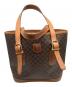 CELINE（セリーヌ）の古着「マカダム柄PVCトートバッグ」｜ブラウン