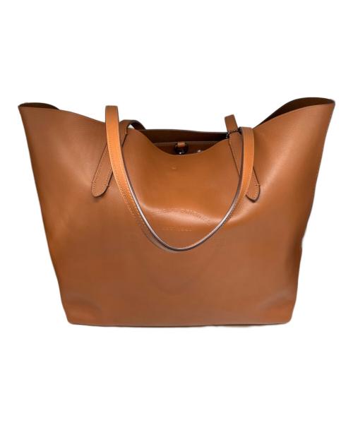 COACH（コーチ）COACH (コーチ) ハドソン ナチュラル スムース レザー トート ブラウンの古着・服飾アイテム