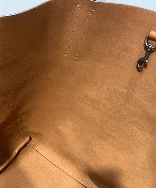 COACH（コーチ）COACH (コーチ) ハドソン ナチュラル スムース レザー トート ブラウンの古着・服飾アイテム