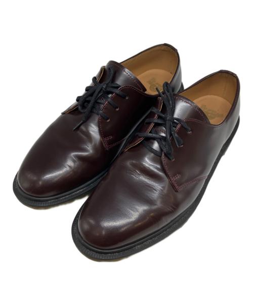 Dr.Martens（ドクターマーチン）Dr.Martens (ドクターマーチン) ARCHIE 3ホールシューズ バーガンディー サイズ:24cmの古着・服飾アイテム