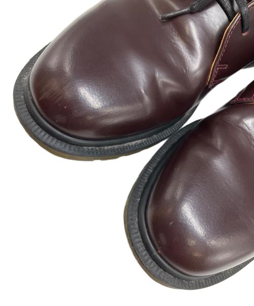 Dr.Martens（ドクターマーチン）Dr.Martens (ドクターマーチン) ARCHIE 3ホールシューズ バーガンディー サイズ:24cmの古着・服飾アイテム