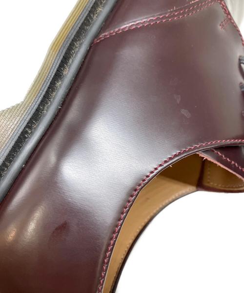 Dr.Martens（ドクターマーチン）Dr.Martens (ドクターマーチン) ARCHIE 3ホールシューズ バーガンディー サイズ:24cmの古着・服飾アイテム