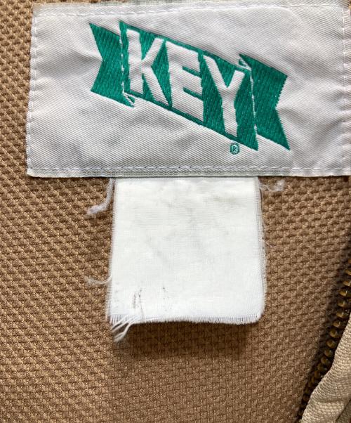 KEY（キー）KEY (キー) アクティブジャケット ベージュ サイズ:記載なしの古着・服飾アイテム
