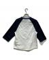 FRED PERRY (フレッドペリー) Flock Print T-Shirt ホワイト×ネイビー サイズ:M：5000円