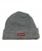 SUPREME×New Eraシュプリーム×ニューエラ）の古着「S Logo Beanie」｜グレー