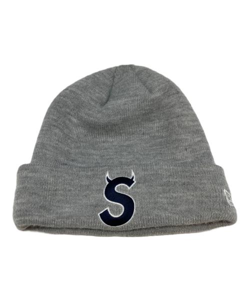 SUPREME（シュプリーム）Supreme (シュプリーム) New Era (ニューエラ) S Logo Beanie グレーの古着・服飾アイテム