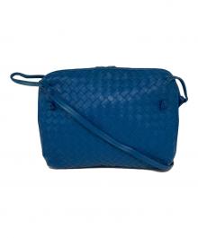BOTTEGA VENETA（ボッテガベネタ）の古着「ノディーニ イントレチャートショルダーバッグ」｜ブルー