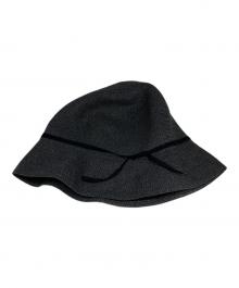 mature ha.（マチュアーハ）の古着「WR paper braid light hat short」｜グレー