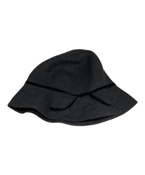 mature ha.（マチュアーハ）mature ha. (マチュアーハ) WR paper braid light hat short グレー 未使用品の古着・服飾アイテム