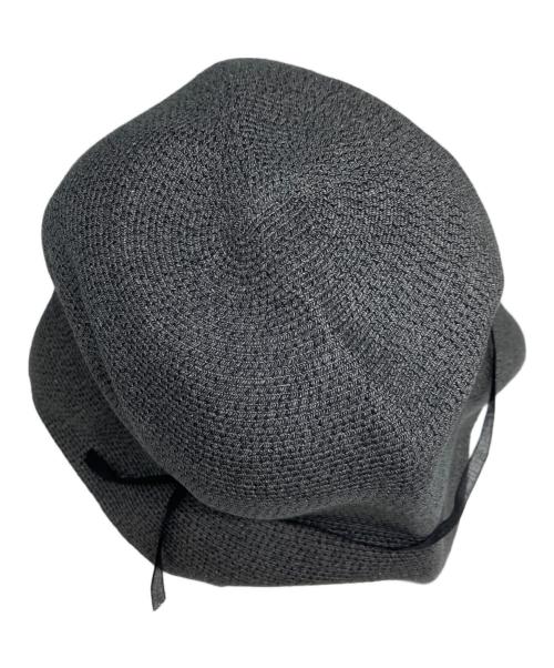 mature ha.（マチュアーハ）mature ha. (マチュアーハ) WR paper braid light hat short グレー 未使用品の古着・服飾アイテム
