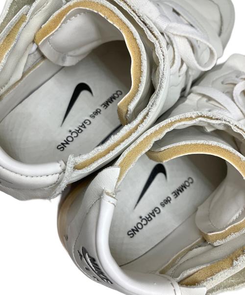 NIKE（ナイキ）NIKE (ナイキ) COMME des GARCONS (コムデギャルソン) Air Force 1 Mid 'Triple White' ホワイト サイズ:26.5cmの古着・服飾アイテム