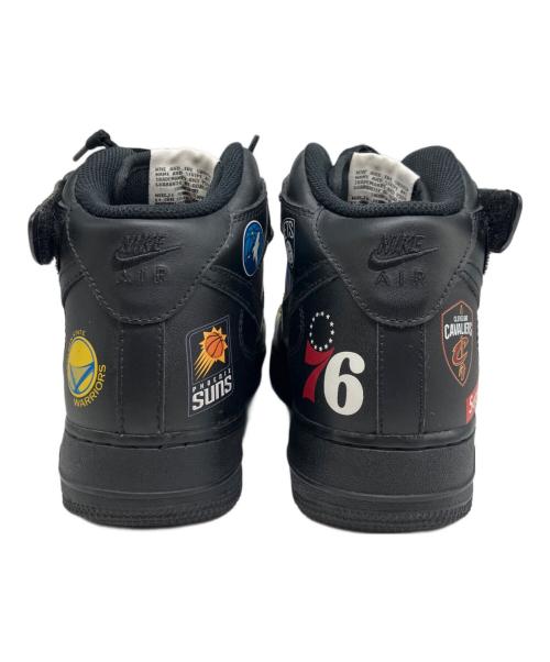 NIKE（ナイキ）NIKE (ナイキ) Supreme (シュプリーム) NBA (エヌビーエー) AIR FORCE1 MID ブラック サイズ:26cmの古着・服飾アイテム