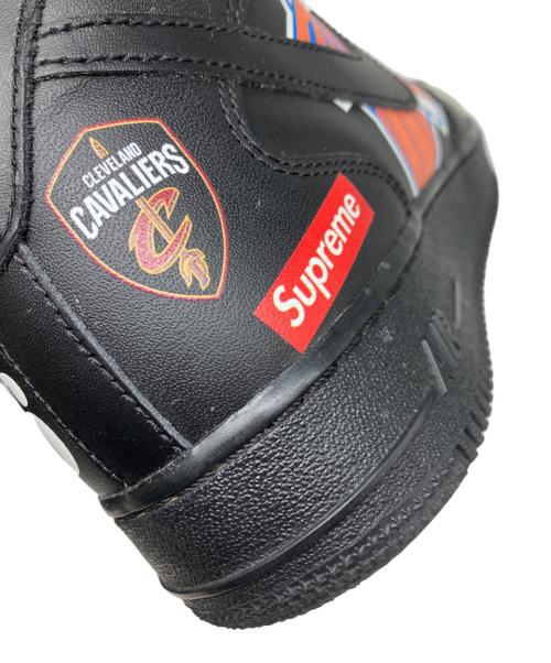 NIKE（ナイキ）NIKE (ナイキ) Supreme (シュプリーム) NBA (エヌビーエー) AIR FORCE1 MID ブラック サイズ:26cmの古着・服飾アイテム
