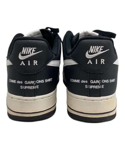 NIKE（ナイキ）NIKE (ナイキ) COMME des GARCONS SHIRT (コムデギャルソンシャツ) Supreme (シュプリーム) AIR FORCE1 ブラック サイズ:26cmの古着・服飾アイテム