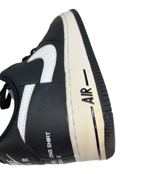 NIKE（ナイキ）NIKE (ナイキ) COMME des GARCONS SHIRT (コムデギャルソンシャツ) Supreme (シュプリーム) AIR FORCE1 ブラック サイズ:26cmの古着・服飾アイテム