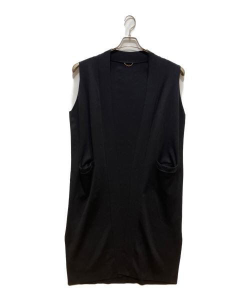 L'appartement（アパルトモン）L'Appartement (アパルトモン) Knit Vest ブラック サイズ:不明の古着・服飾アイテム