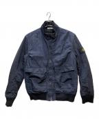 STONE ISLANDストーンアイランド）の古着「11AW  ナイロンメタルブルゾン」｜ネイビー