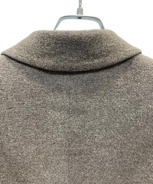 MaxMara（マックスマーラ）MaxMara (マックスマーラ) ウールシルクチェスターコート ブラウン サイズ:SIZE　40の古着・服飾アイテム