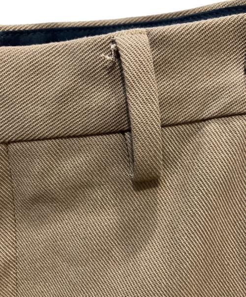 DRIES VAN NOTEN（ドリスヴァンノッテン）DRIES VAN NOTEN (ドリスヴァンノッテン) コットントラウザー ブラウン サイズ:SIZE　46の古着・服飾アイテム