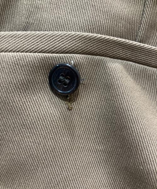 DRIES VAN NOTEN（ドリスヴァンノッテン）DRIES VAN NOTEN (ドリスヴァンノッテン) コットントラウザー ブラウン サイズ:SIZE　46の古着・服飾アイテム