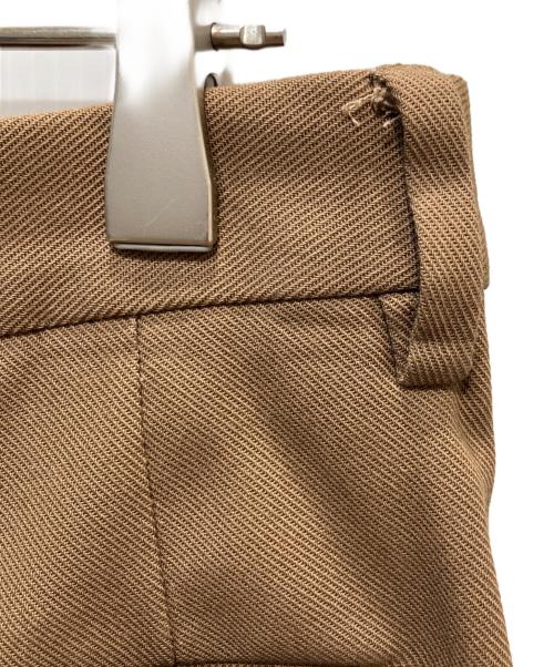 DRIES VAN NOTEN（ドリスヴァンノッテン）DRIES VAN NOTEN (ドリスヴァンノッテン) コットントラウザー ブラウン サイズ:SIZE　46の古着・服飾アイテム