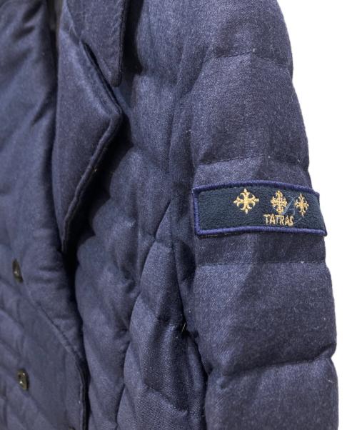 TATRAS（タトラス）TATRAS (タトラス) RAMA ダブルボタンウールダウンコート ネイビー サイズ:02の古着・服飾アイテム