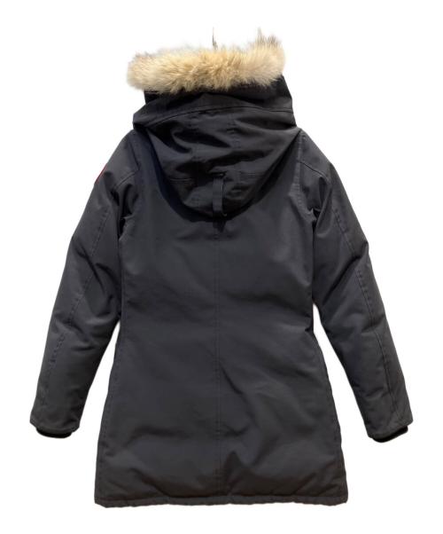 CANADA GOOSE（カナダグース）CANADA GOOSE (カナダグース) BRONTE PARKA ネイビー サイズ:Sの古着・服飾アイテム