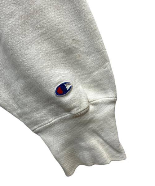 Champion REVERSE WEAVE（チャンピオン リバース ウィーブ）Champion REVERSE WEAVE (チャンピオン リバース ウィーブ) 80s リバースウィーブプリントスウェット アイボリー サイズ:Lの古着・服飾アイテム