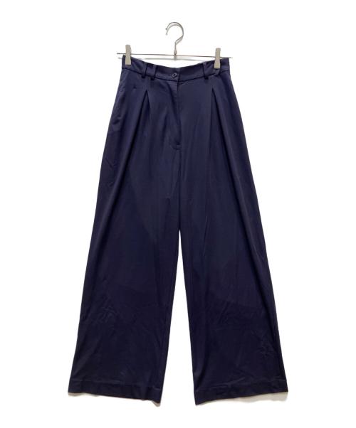 RIM.ARK（リムアーク）RIM.ARK (リムアーク) Relax jersey tuck PT ネイビー サイズ:SIZE 38の古着・服飾アイテム