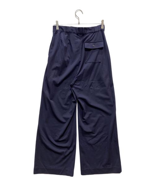 RIM.ARK（リムアーク）RIM.ARK (リムアーク) Relax jersey tuck PT ネイビー サイズ:SIZE 38の古着・服飾アイテム