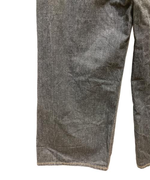 CLANE（クラネ）CLANE (クラネ) Suzu Hirose Tuck Wide Denim Pants ブラック サイズ:SIZE　2の古着・服飾アイテム
