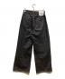 CLANE (クラネ) Suzu Hirose Tuck Wide Denim Pants ブラック サイズ:SIZE　2：10000円