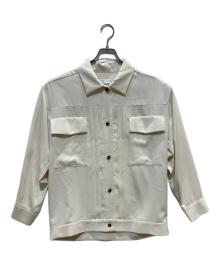 RIM.ARK（リムアーク）の古着「Big work shirt JK」｜アイボリー