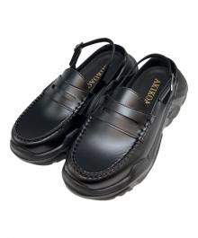 AKIKOAOKI（アキコアオキ）の古着「demi faux leather」｜ブラック