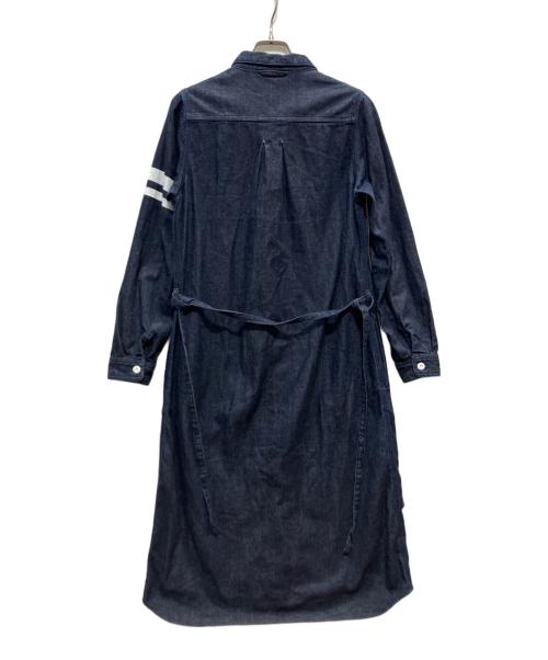 MOMOTARO JEANS（桃太郎ジーンズ）MOMOTARO JEANS (桃太郎ジーンズ) 8オンス 出陣 デニムワンピース インディゴ サイズ:Sの古着・服飾アイテム