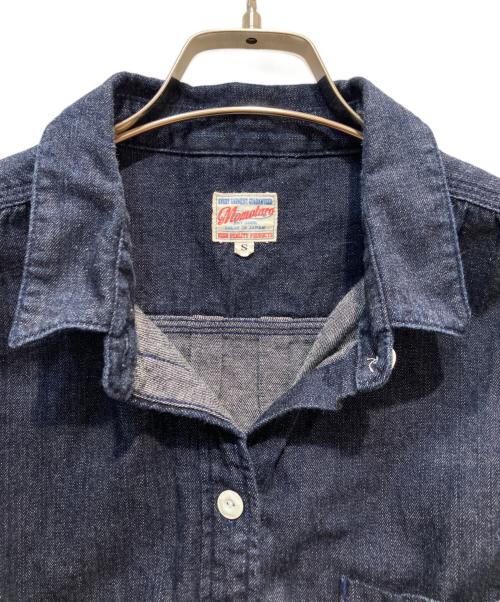 MOMOTARO JEANS（桃太郎ジーンズ）MOMOTARO JEANS (桃太郎ジーンズ) 8オンス 出陣 デニムワンピース インディゴ サイズ:Sの古着・服飾アイテム