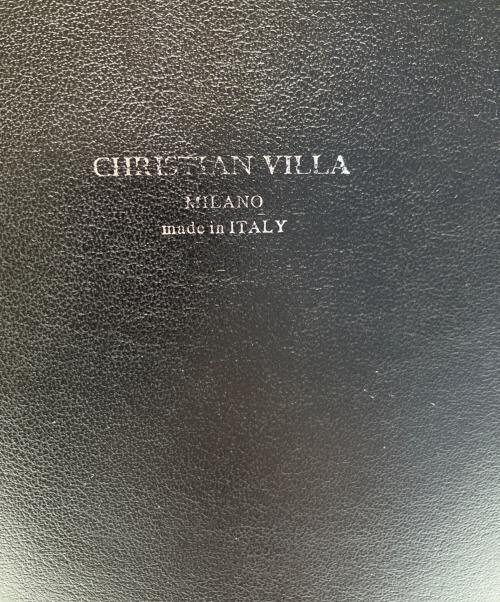 CHRISTIAN VILLA（クリスチャンヴィラ）CHRISTIAN VILLA (クリスチャンヴィラ) ショルダーバッグ ブラックの古着・服飾アイテム