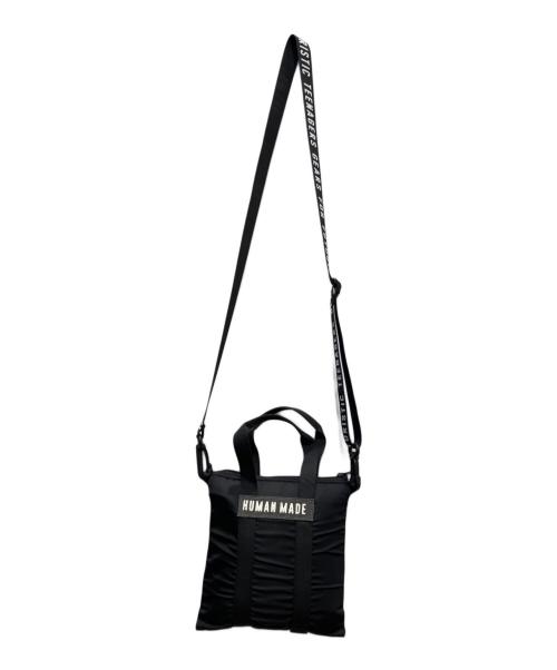HUMAN MADE（ヒューマンメイド）HUMAN MADE (ヒューマンメイド) MINI HELMET BAG ブラック×オリーブの古着・服飾アイテム