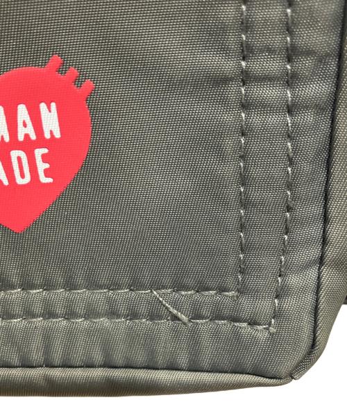 HUMAN MADE（ヒューマンメイド）HUMAN MADE (ヒューマンメイド) MINI HELMET BAG ブラック×オリーブの古着・服飾アイテム