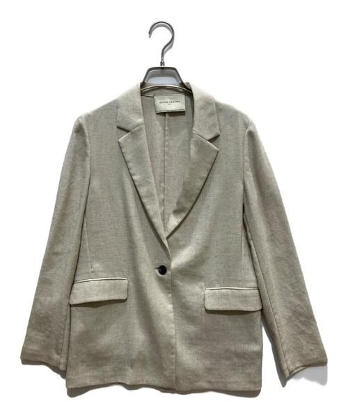 UNITED ARROWS（ユナイテッドアローズ）UNITED ARROWS (ユナイテッドアローズ) TA/P テーラード ジャケット ベージュ サイズ:SIZE　36の古着・服飾アイテム