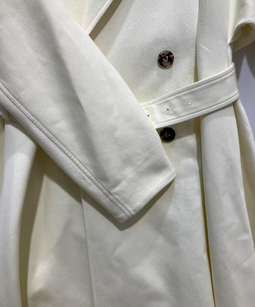 BOTTEGA VENETA（ボッテガベネタ）BOTTEGA VENETA (ボッテガベネタ) コットン トレンチコート イエロー サイズ:SIZE　40の古着・服飾アイテム