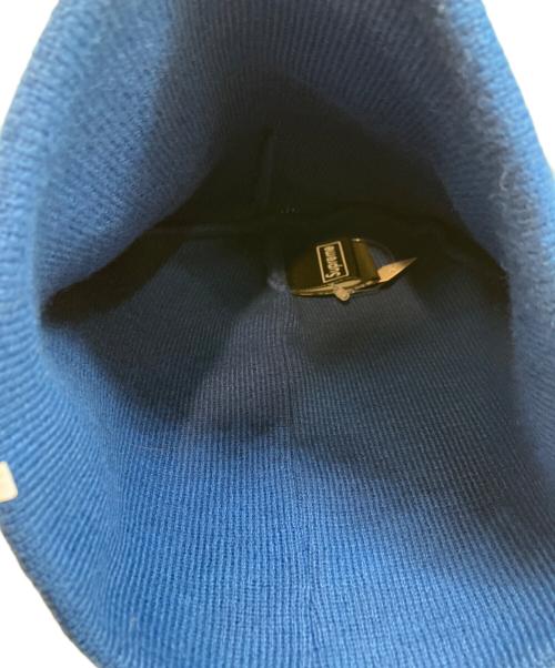 SUPREME（シュプリーム）Supreme (シュプリーム) New Era (ニューエラ) Monogram Beanie ブルーの古着・服飾アイテム