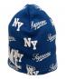 Supreme (シュプリーム) New Era (ニューエラ) Monogram Beanie ブルー：9000円