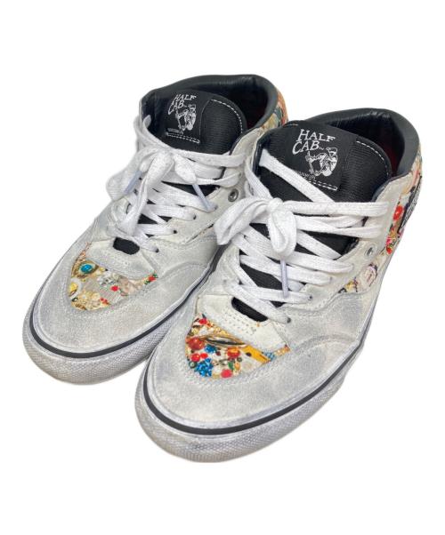 VANS（ヴァンズ）VANS (ヴァンズ) Supreme (シュプリーム) 26SS Mike Kelley Half Cab ホワイト サイズ:26.5cmの古着・服飾アイテム