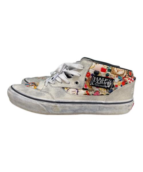 VANS（ヴァンズ）VANS (ヴァンズ) Supreme (シュプリーム) 26SS Mike Kelley Half Cab ホワイト サイズ:26.5cmの古着・服飾アイテム