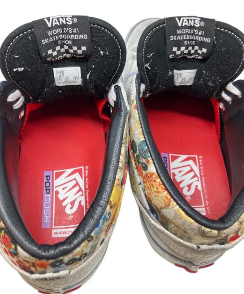 VANS（ヴァンズ）VANS (ヴァンズ) Supreme (シュプリーム) 26SS Mike Kelley Half Cab ホワイト サイズ:26.5cmの古着・服飾アイテム