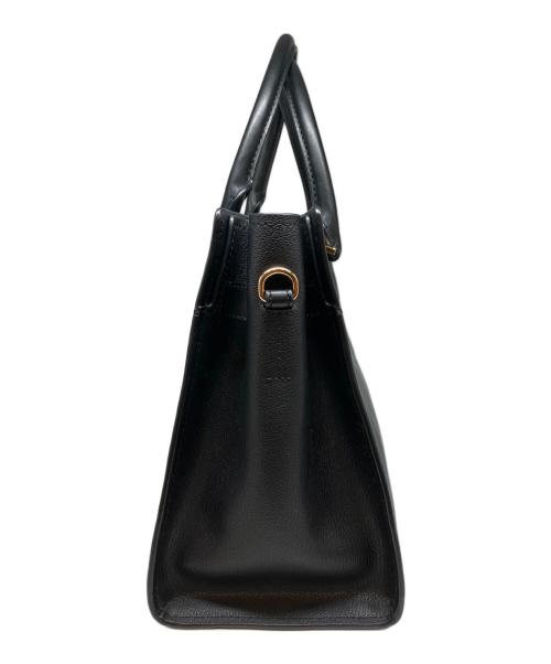 MICHAEL KORS（マイケルコース）MICHAEL KORS (マイケルコース) HAMILTON MD SATCHEL LEATHER ブラックの古着・服飾アイテム