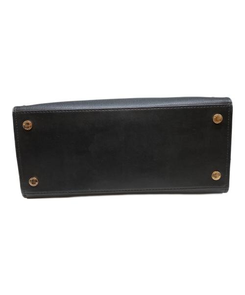 MICHAEL KORS（マイケルコース）MICHAEL KORS (マイケルコース) HAMILTON MD SATCHEL LEATHER ブラックの古着・服飾アイテム