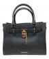 MICHAEL KORS（マイケルコース）の古着「HAMILTON MD SATCHEL LEATHER」｜ブラック